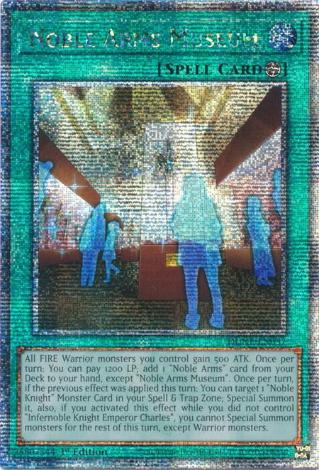 Noble Arms Museum (Quarter Century Secret Rare) - Duelist Nexus YuGiOh trading card
