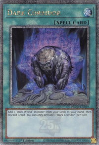 Dark Corridor (Quarter Century Secret Rare) - Duelist Nexus (DUNE) #DUNE-EN059 - Quarter Century Secret Rare YuGiOh Trading Card