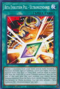 Beta Evolution Pill - Ultranscendance - Duelist Nexus (DUNE) #DUNE-EN063 - Common / Short Print YuGiOh Trading Card