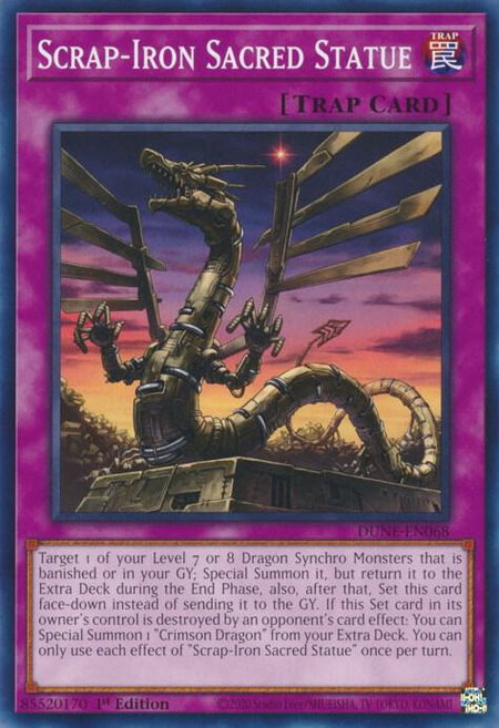 Scrap-Iron Sacred Statue - Duelist Nexus YuGiOh trading card