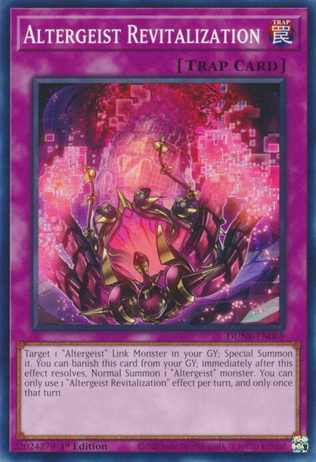 Altergeist Revitalization - Duelist Nexus YuGiOh trading card