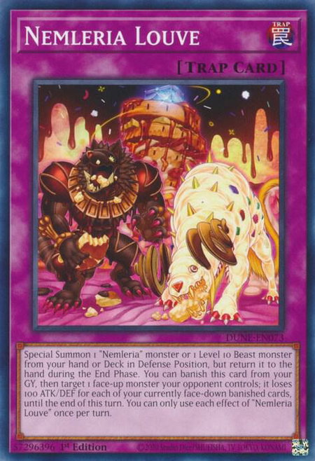 Nemleria Louve - Duelist Nexus YuGiOh trading card