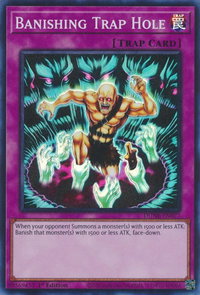 Banishing Trap Hole - Duelist Nexus (DUNE) #DUNE-EN077 - Super Rare YuGiOh Trading Card