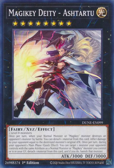 Magikey Deity - Ashtartu - Duelist Nexus YuGiOh trading card
