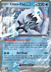 Chien-Pao ex - 030 - SV: Scarlet & Violet Promo Cards (SVP) #030 - Promo Pokémon Trading Card
