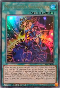 Magician's Salvation - The Lost Art Promotion (LART) #LART-EN060 - Ultra Rare YuGiOh Trading Card