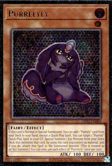 Purrelyly (UTR) - OTS Tournament Pack 22 YuGiOh trading card