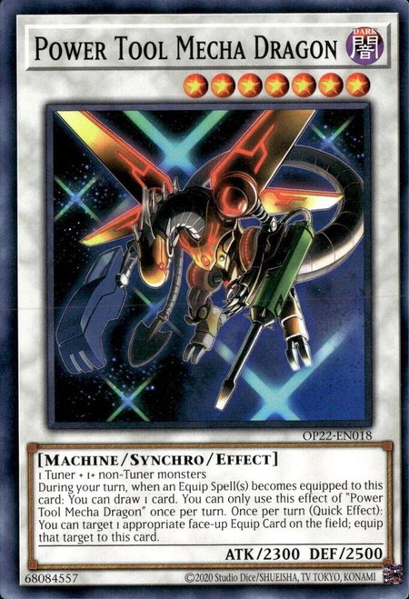 Power Tool Mecha Dragon - OTS Tournament Pack 22 YuGiOh trading card