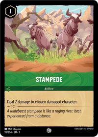 Stampede - The First Chapter (1) #96/204 - Common Disney Lorcana Trading Card