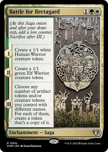 Battle for Bretagard - Commander Masters Magic: The Gathering trading card