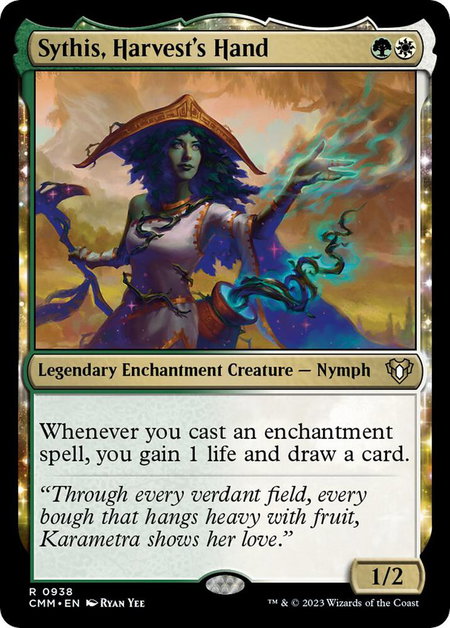 Sythis, Harvest's Hand - Commander Masters Magic: The Gathering trading card
