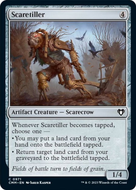 Scaretiller - Commander Masters Magic: The Gathering trading card