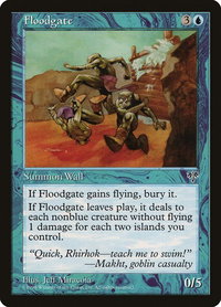 Floodgate - Mirage (MIR) #67 - Uncommon Magic: The Gathering Trading Card