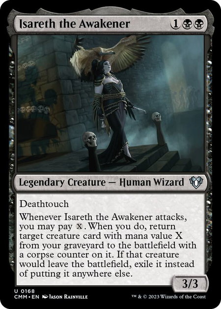 Isareth the Awakener - Commander Masters Magic: The Gathering trading card