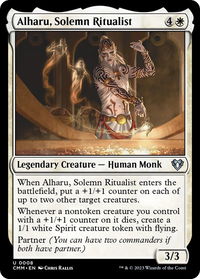 Alharu, Solemn Ritualist - Commander Masters (CMM) #8 - Uncommon Magic: The Gathering Trading Card