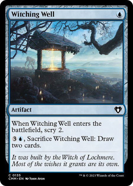 Witching Well - Commander Masters Magic: The Gathering trading card
