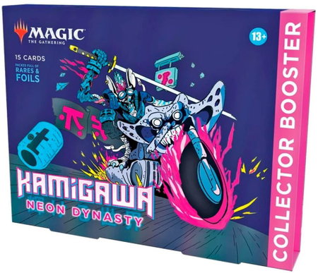 Kamigawa: Neon Dynasty - Collector Booster Omega Pack - Kamigawa: Neon Dynasty Magic: The Gathering trading card