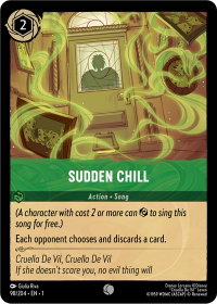 Sudden Chill - The First Chapter (1) #98/204 - Common Disney Lorcana Trading Card