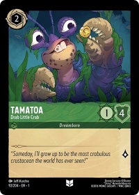 Tamatoa - Drab Little Crab - The First Chapter (1) #92/204 - Uncommon Disney Lorcana Trading Card