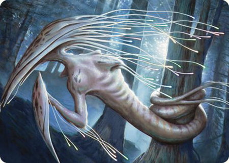Manaweft Sliver Art Card - Art Series: Commander Masters Magic: The Gathering trading card