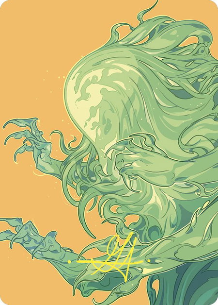 Omnath, Locus of Mana Art Card (Gold-Stamped Signature) - Art Series: Commander Masters Magic: The Gathering trading card