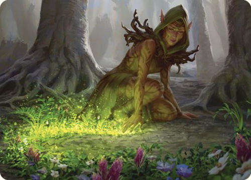 Skyshroud Claim Art Card - Art Series: Commander Masters Magic: The Gathering trading card