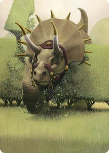 Regal Behemoth Art Card - Art Series: Commander Masters (ASCMM) #43 - Special Magic: The Gathering Trading Card