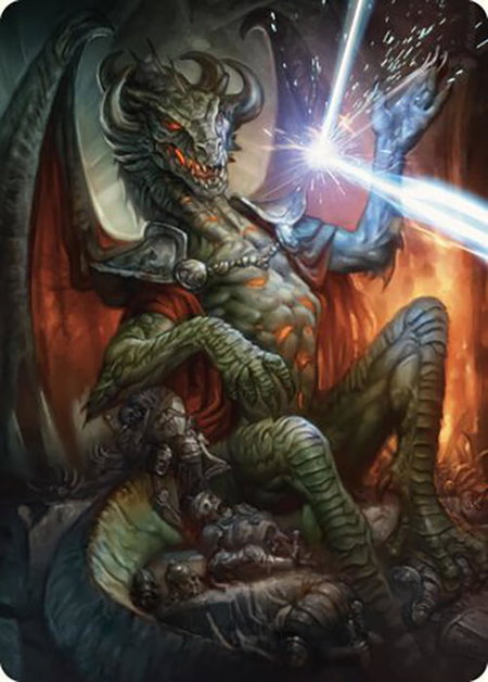 Deflecting Swat Art Card - Art Series: Commander Masters Magic: The Gathering trading card