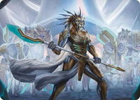 Kemba, Kha Regent Art Card - Art Series: Commander Masters (ASCMM) #2 - Special Magic: The Gathering Trading Card