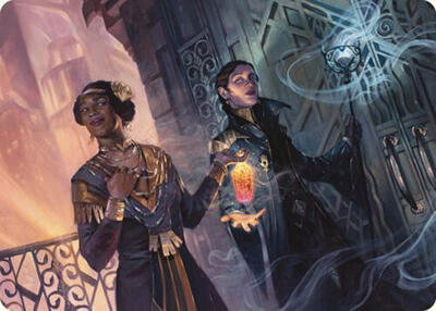 Bribery Art Card - Art Series: Commander Masters (ASCMM) #6 - Special Magic: The Gathering Trading Card