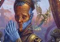 Padeem, Consul of Innovation Art Card - Art Series: Commander Masters (ASCMM) #8 - Special Magic: The Gathering Trading Card