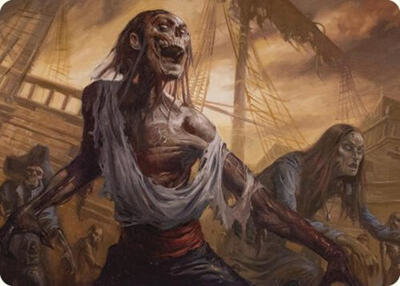 Rise from the Tides Art Card - Art Series: Commander Masters (ASCMM) #11 - Special Magic: The Gathering Trading Card