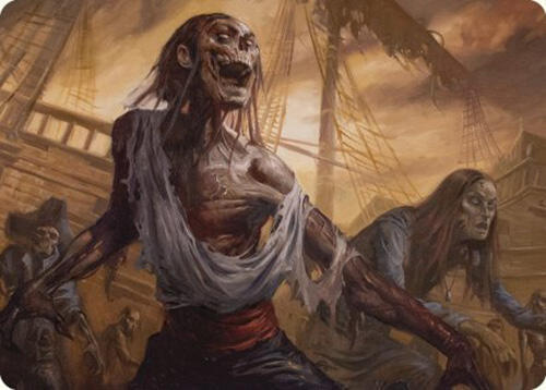 Rise from the Tides Art Card - Art Series: Commander Masters Magic: The Gathering trading card