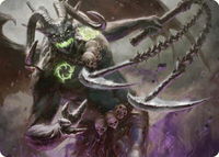 Archfiend of Despair Art Card - Art Series: Commander Masters (ASCMM) #12 - Special Magic: The Gathering Trading Card
