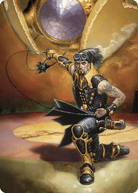 Chainer, Dementia Master Art Card - Art Series: Commander Masters (ASCMM) #13 - Special Magic: The Gathering Trading Card