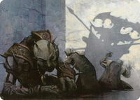 Decree of Pain Art Card - Art Series: Commander Masters (ASCMM) #14 - Special Magic: The Gathering Trading Card