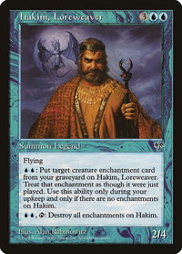 Hakim, Loreweaver - Mirage (MIR) #68 - Rare Magic: The Gathering Trading Card