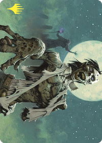 Loyal Subordinate Art Card (Gold-Stamped) - Art Series: Commander Masters (ASCMM) #20 - Special Magic: The Gathering Trading Card