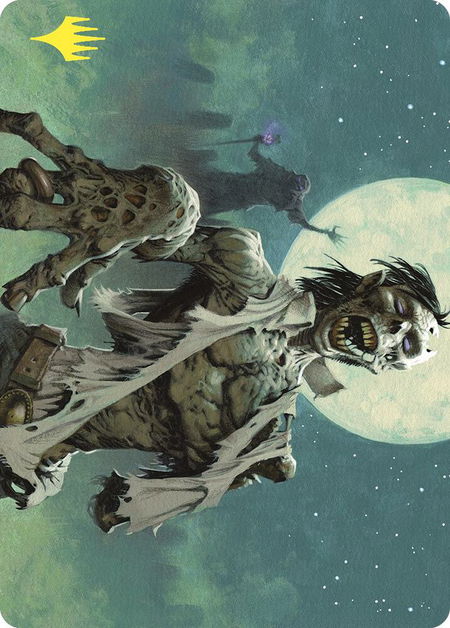 Loyal Subordinate Art Card (Gold-Stamped) trading card from Art Series: Commander Masters Loyal Subordinate Art Card (Gold-Stamped) - Art Series: Commander Masters Magic: The Gathering trading card