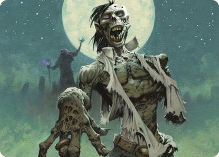 Loyal Subordinate Art Card - Art Series: Commander Masters Magic: The Gathering trading card