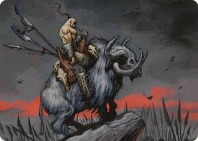 Godo, Bandit Warlord Art Card - Art Series: Commander Masters (ASCMM) #22 - Special Magic: The Gathering Trading Card