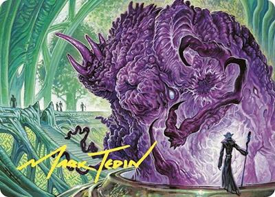 Experiment Kraj Art Card (Gold-Stamped Signature) - Art Series: Commander Masters (ASCMM) #27 - Special Magic: The Gathering Trading Card