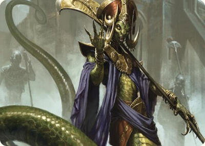 Sidisi, Brood Tyrant Art Card - Art Series: Commander Masters (ASCMM) #29 - Special Magic: The Gathering Trading Card