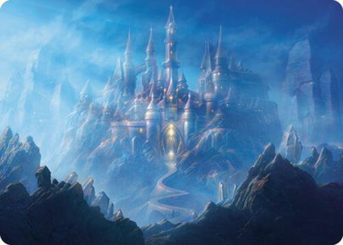 Opal Palace Art Card trading card from Art Series: Commander Masters Opal Palace Art Card - Art Series: Commander Masters Magic: The Gathering trading card