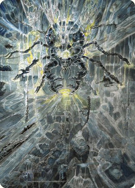 Darksteel Mutation Art Card - Art Series: Commander Masters Magic: The Gathering trading card