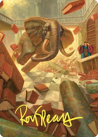 Generous Gift Art Card (Gold-Stamped Signature) - Art Series: Commander Masters (ASCMM) #32 - Special Magic: The Gathering Trading Card