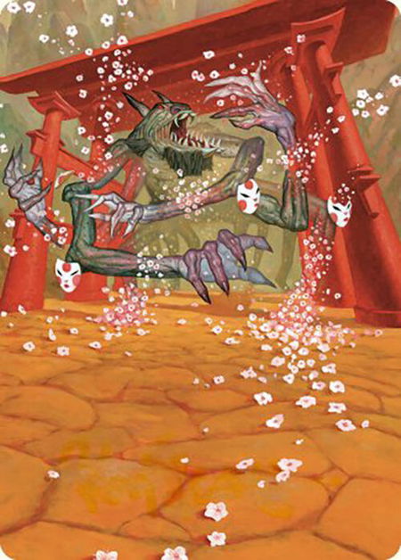 Path to Exile Art Card trading card from Art Series: Commander Masters Path to Exile Art Card - Art Series: Commander Masters Magic: The Gathering trading card
