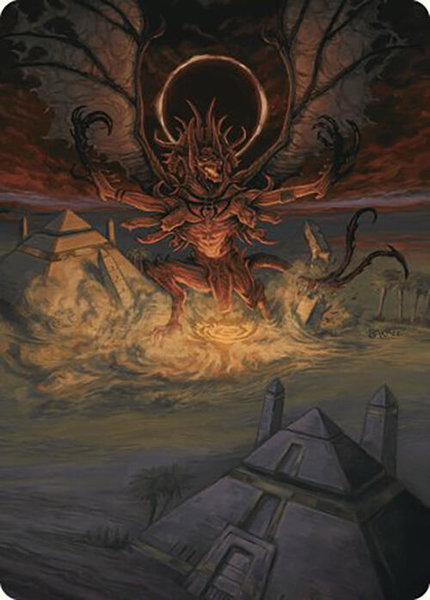 Dread Return Art Card - Art Series: Commander Masters Magic: The Gathering trading card