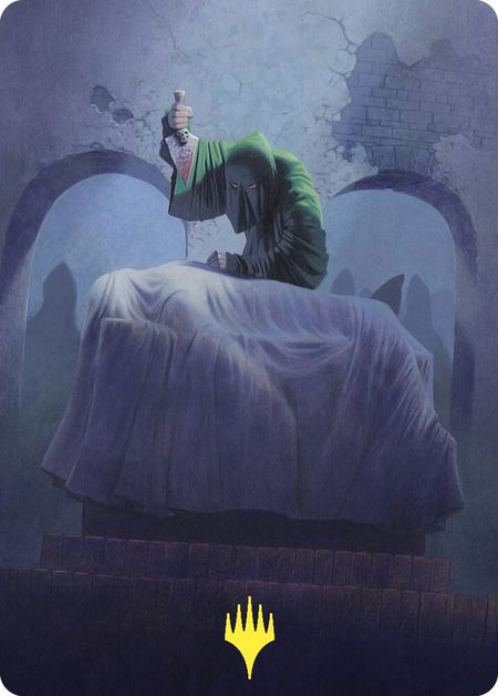 Grave Pact Art Card (2) (Gold-Stamped) trading card from Art Series: Commander Masters Grave Pact Art Card (2) (Gold-Stamped) - Art Series: Commander Masters Magic: The Gathering trading card