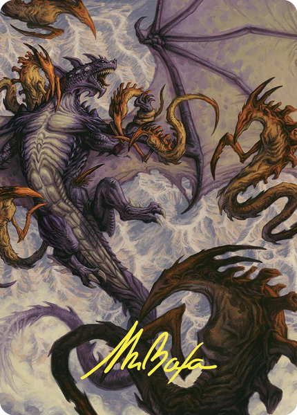 Kindred Dominance Art Card (Gold-Stamped Signature) trading card from Art Series: Commander Masters Kindred Dominance Art Card (Gold-Stamped Signature) - Art Series: Commander Masters Magic: The Gathering trading card